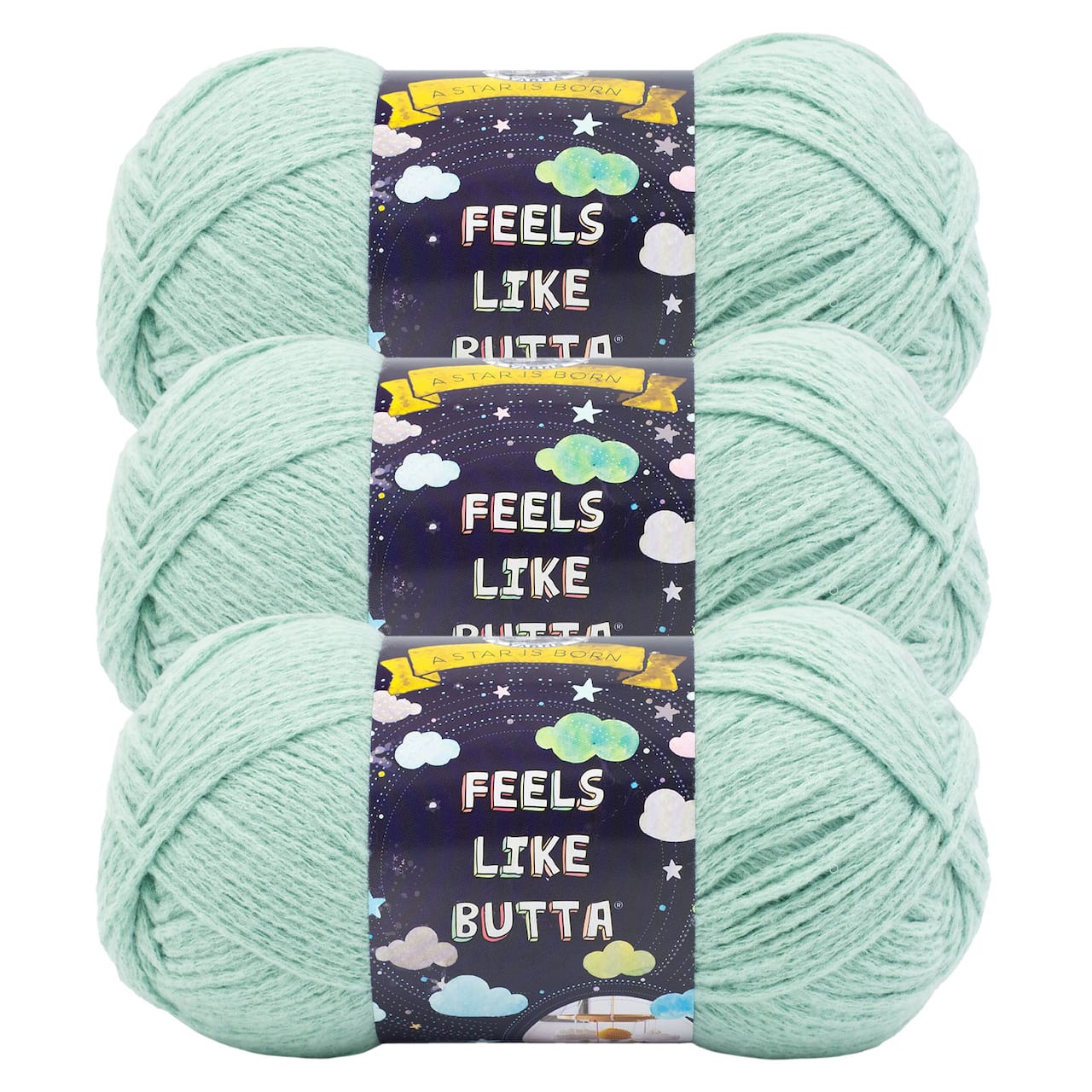 3 Pack Lion Brand® Feels Like Butta® Solid Yarn